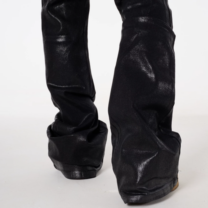 IAC | WAXED BELTED JEANS
