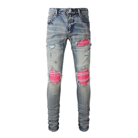 IAC | Pink light skinny jeans