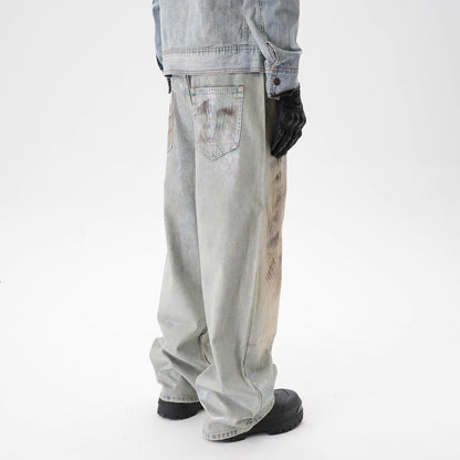 IAC | Dirty Lucid Super Baggy Jeans