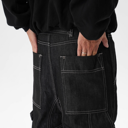 IAC | Black Emporio Baggy Pants