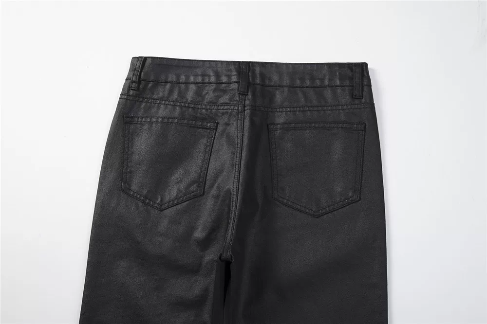 IAC | WAXED SLIM FIT PANTS