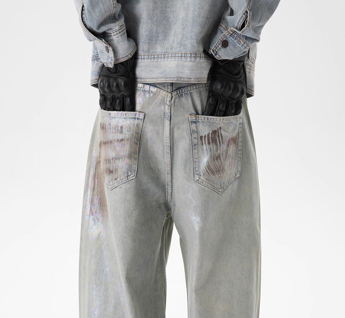 IAC | Dirty Lucid Super Baggy Jeans