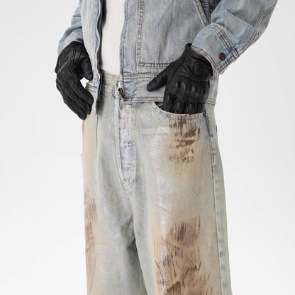 IAC | Dirty Lucid Super Baggy Jeans