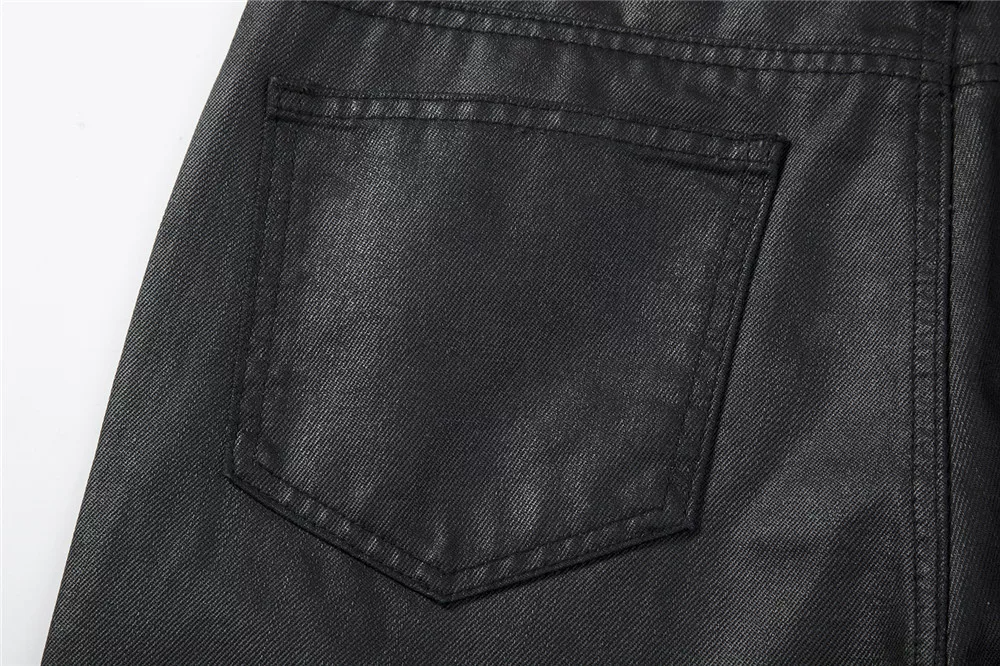 IAC | WAXED SLIM FIT PANTS