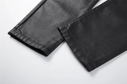 IAC | WAXED SLIM FIT PANTS