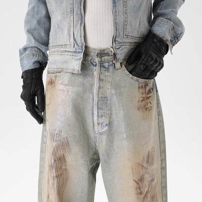 IAC | Dirty Lucid Super Baggy Jeans