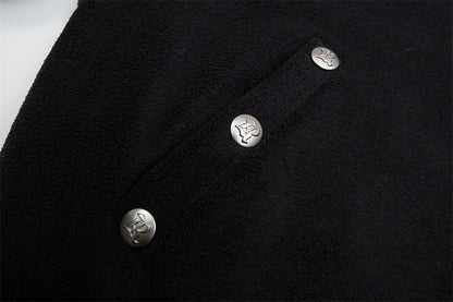 IAC | PLUSH AND FUR BOMBER JACKET