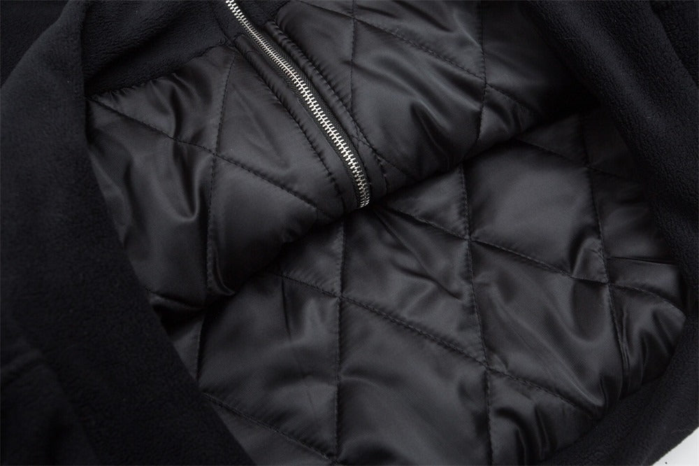 IAC | PLUSH AND FUR BOMBER JACKET