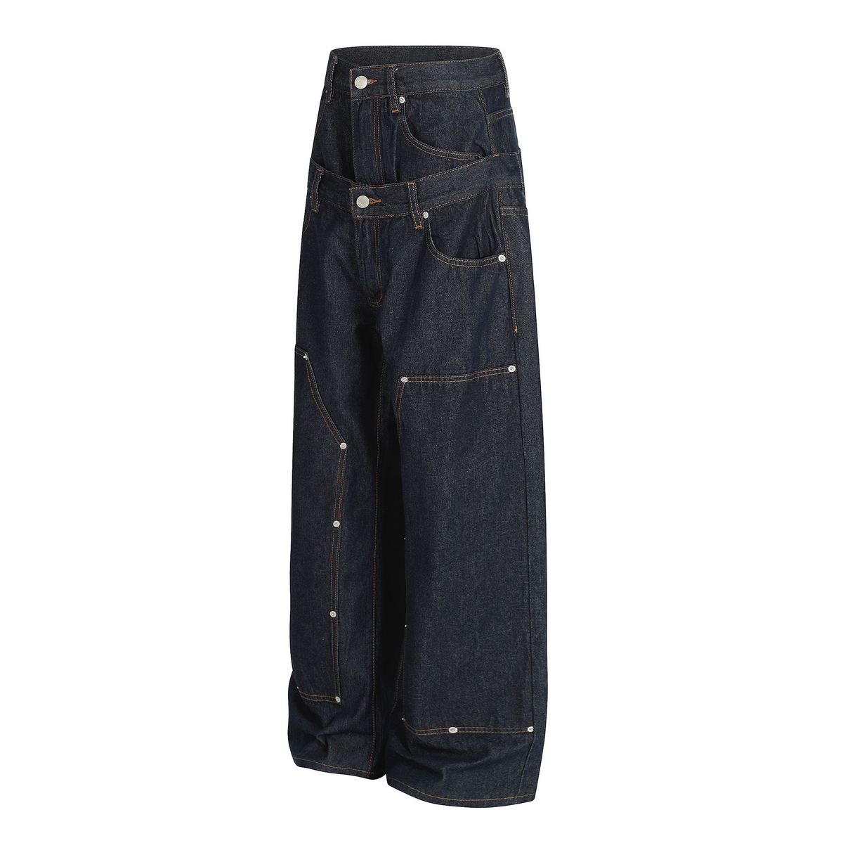 IAC | DOUBLE DENIM CARPENTER PANTS