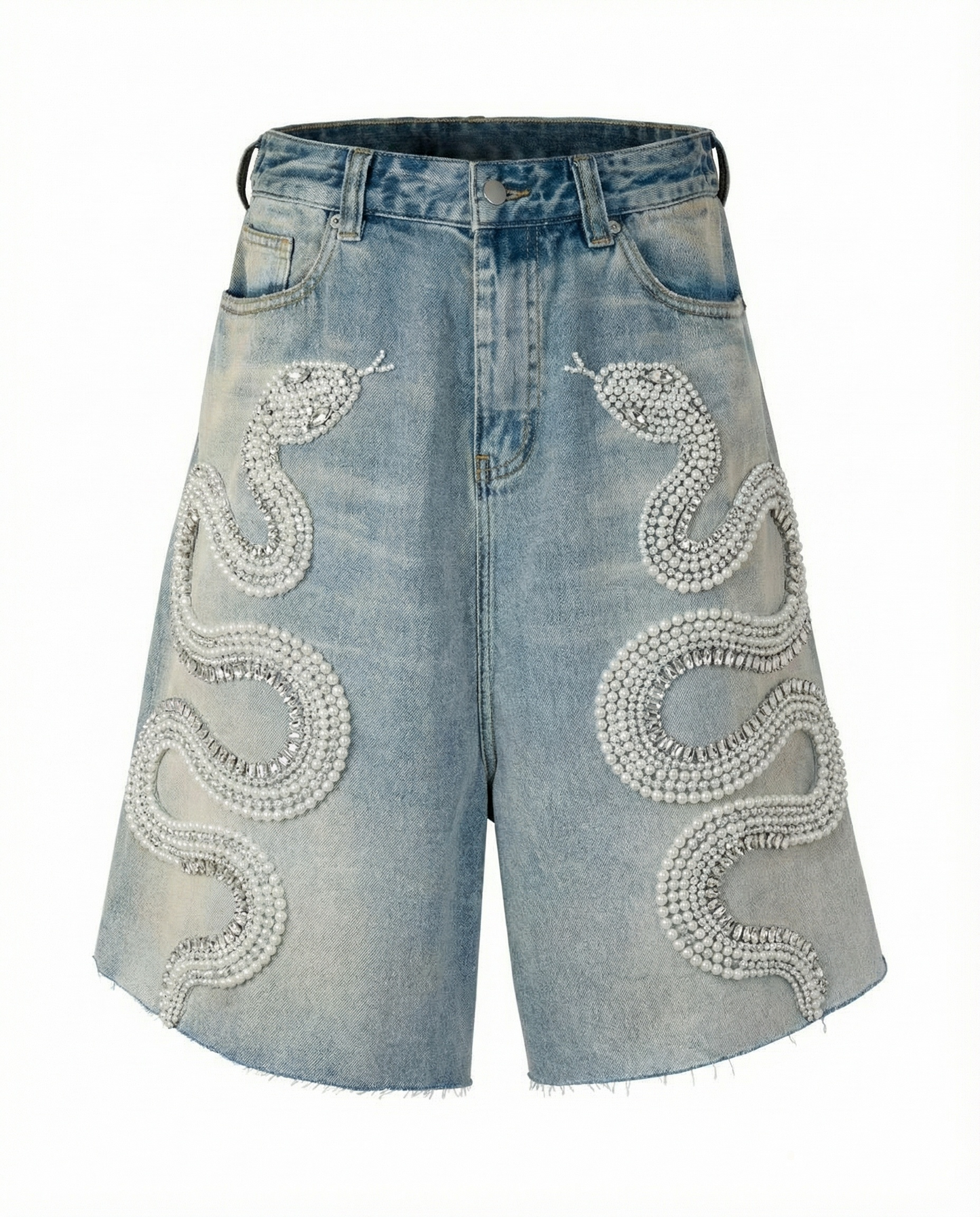 IAC | I AM LOVE DENIM SHORTS