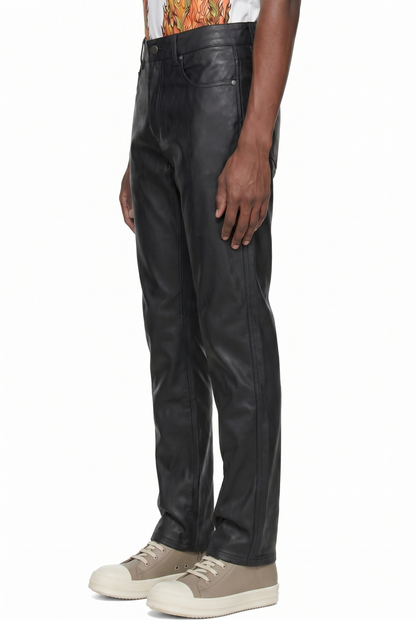 IAC | WAXED SLIM FIT PANTS