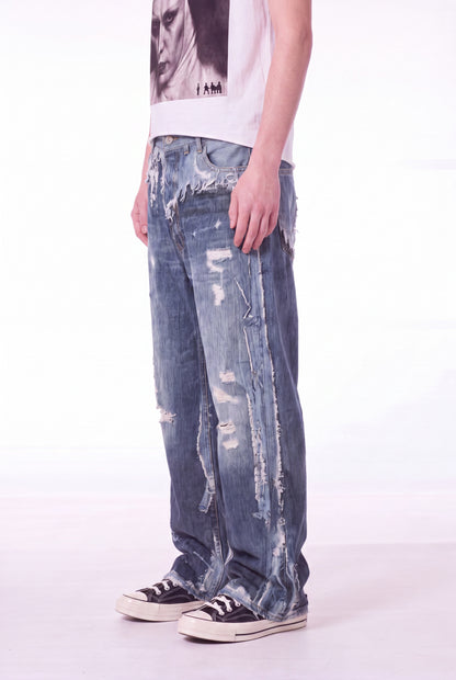 IAC | TORN PAGES JEANS
