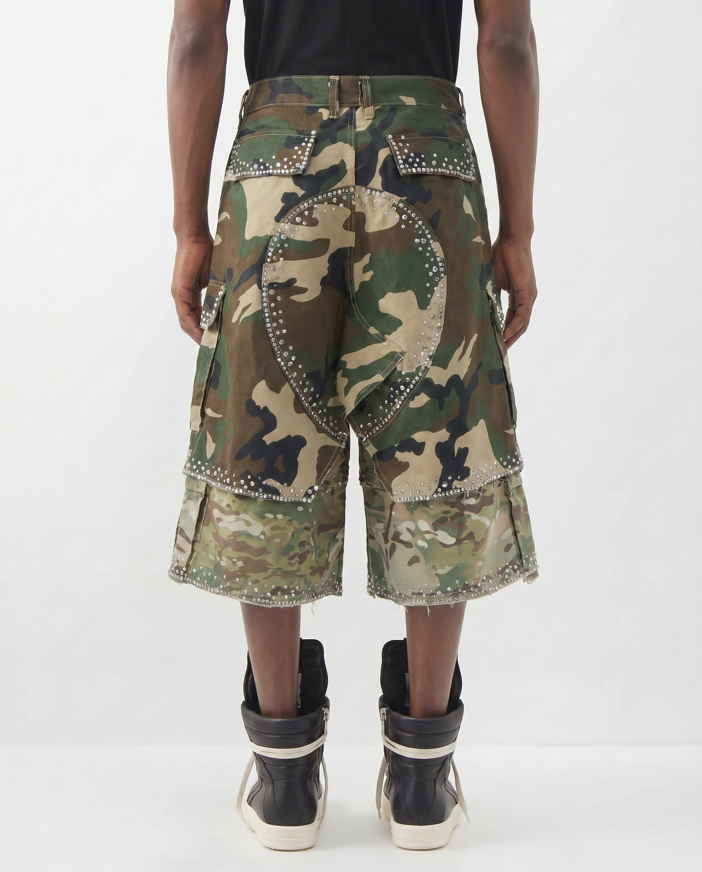 IAC | DOUBLE CAMO SHORTS I AM SEX DIAMONDS