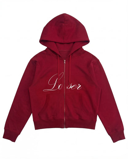 IAC | LOSER RED HOODIE