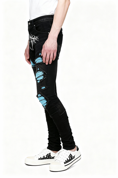 IAC | Avatar black skinny jeans