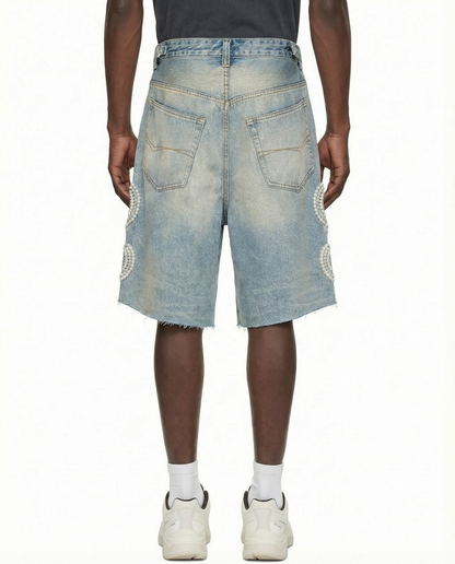 IAC | I AM LOVE DENIM SHORTS