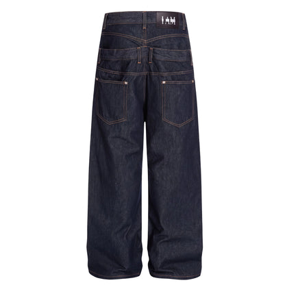 IAC | DOUBLE DENIM CARPENTER PANTS