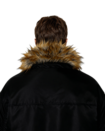 IAC | I AM SEX Fur Bomber jacket