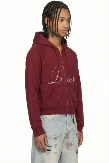 IAC | LOSER RED HOODIE