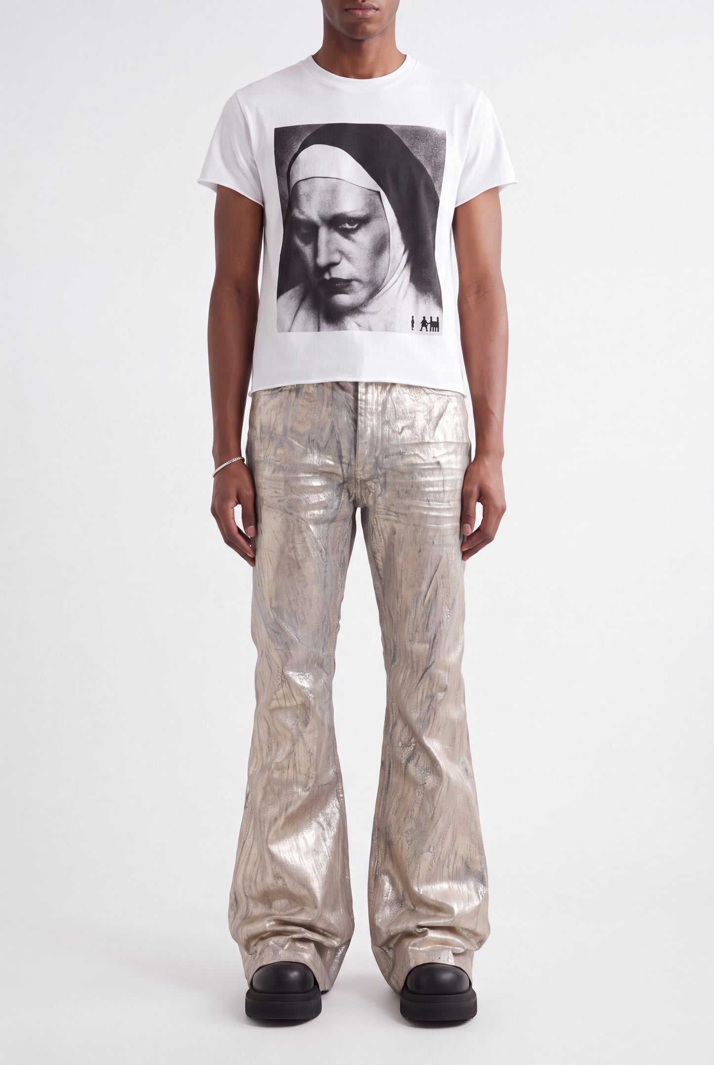 IAC | GOLD BANANA WAXED PANTS