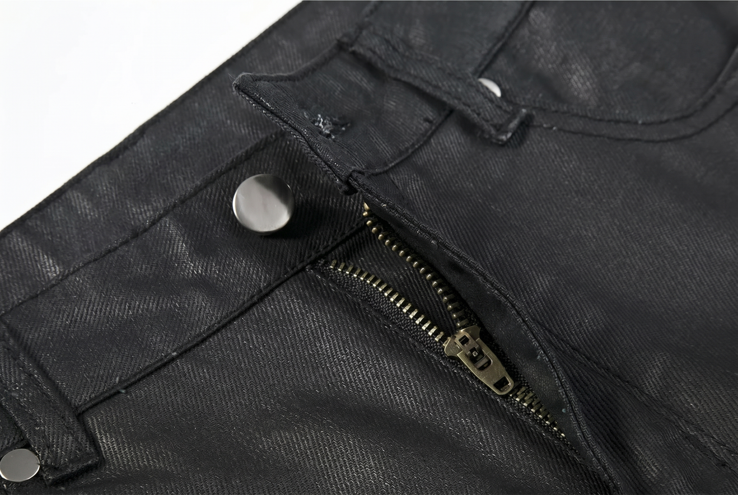 IAC | WAXED SLIM FIT PANTS