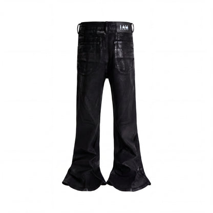 IAC | WAXED BELTED JEANS