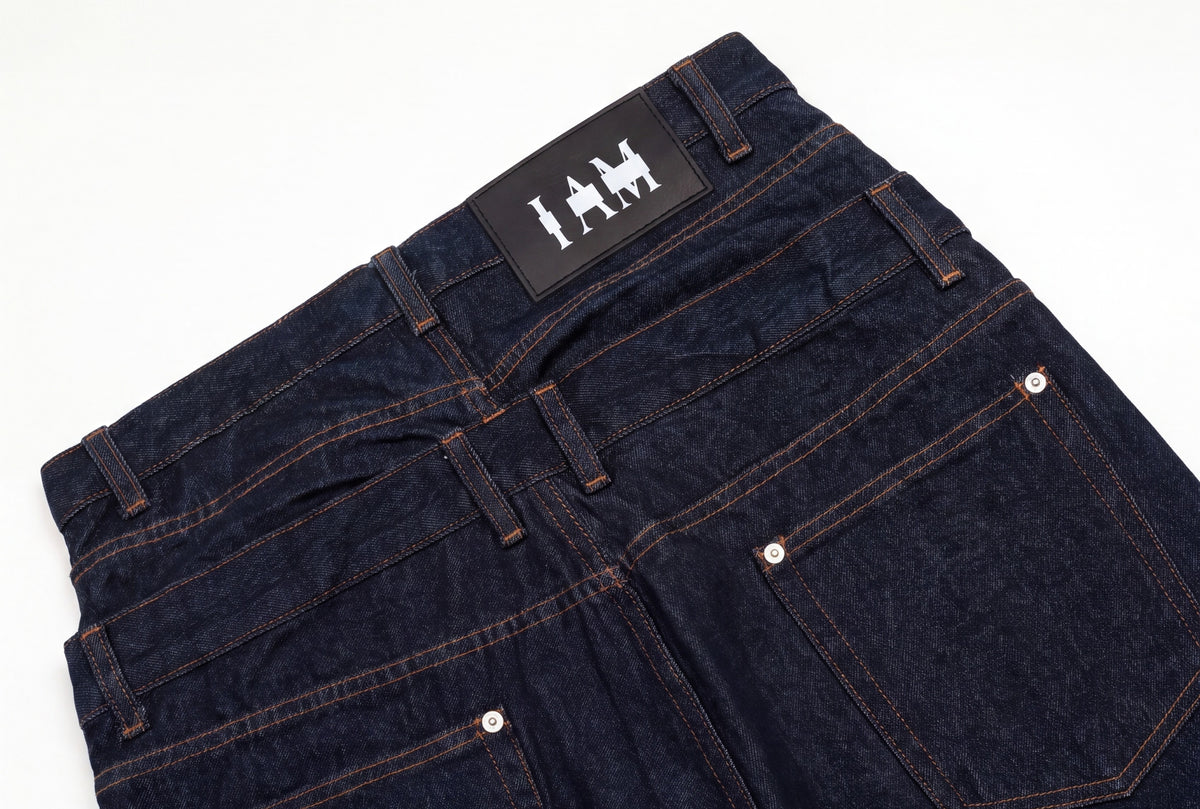 IAC | DOUBLE DENIM CARPENTER PANTS