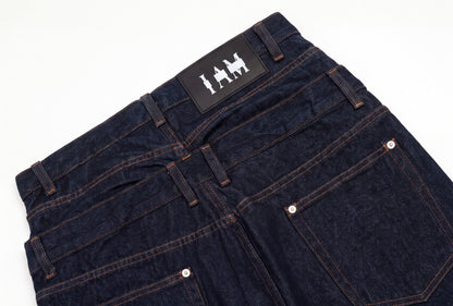 IAC | DOUBLE DENIM CARPENTER PANTS