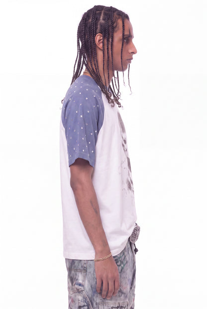 IAC | MAD JOKE RHINESTONES TEE