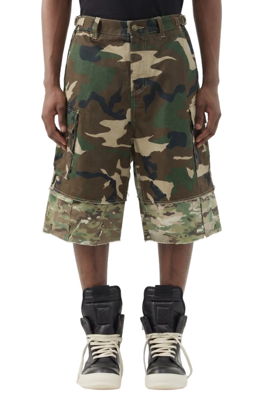 IAC | DOUBLE CAMO SHORTS