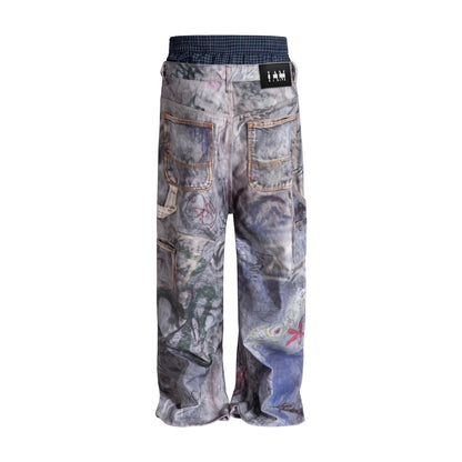 IAC | INDEX GRAFFITI DOUBLE PANTS