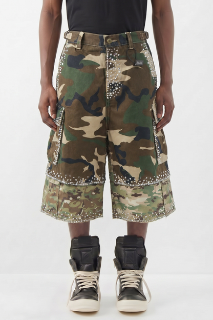 IAC | DOUBLE CAMO SHORTS I AM SEX DIAMONDS
