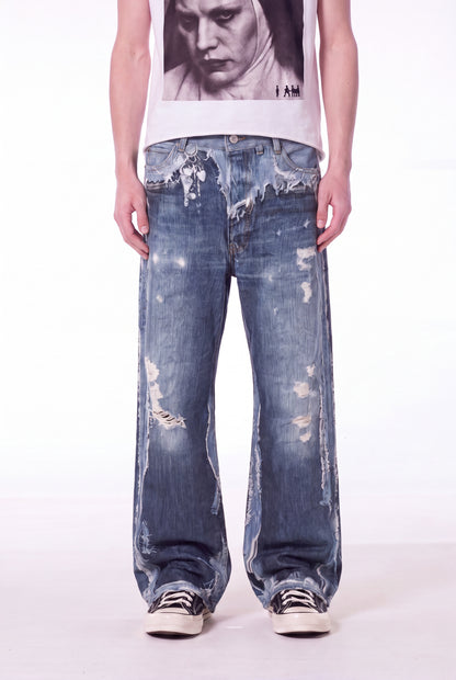 IAC | TORN PAGES JEANS