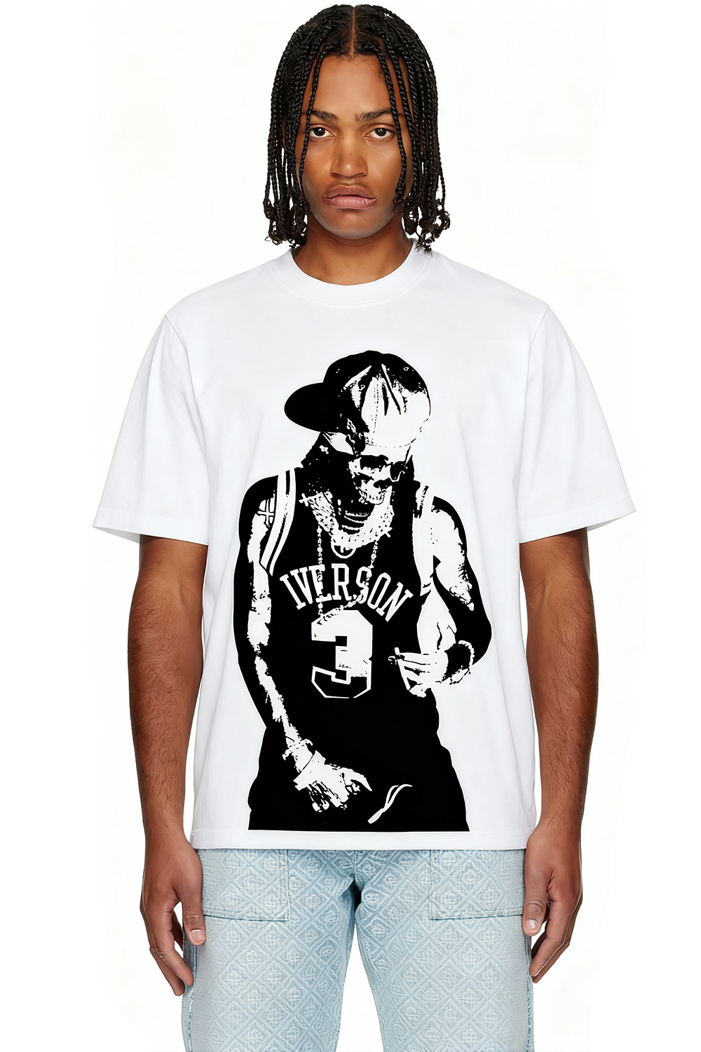 IAC | SKULL IVERSON White tee