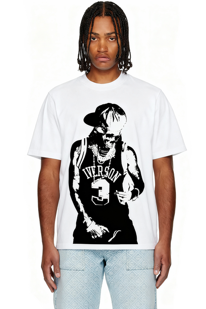 IAC | SKULL IVERSON White tee