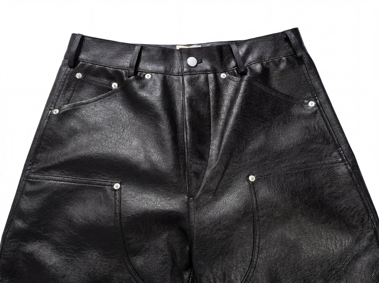 IAC | LEATHER CARPENTER PANTS