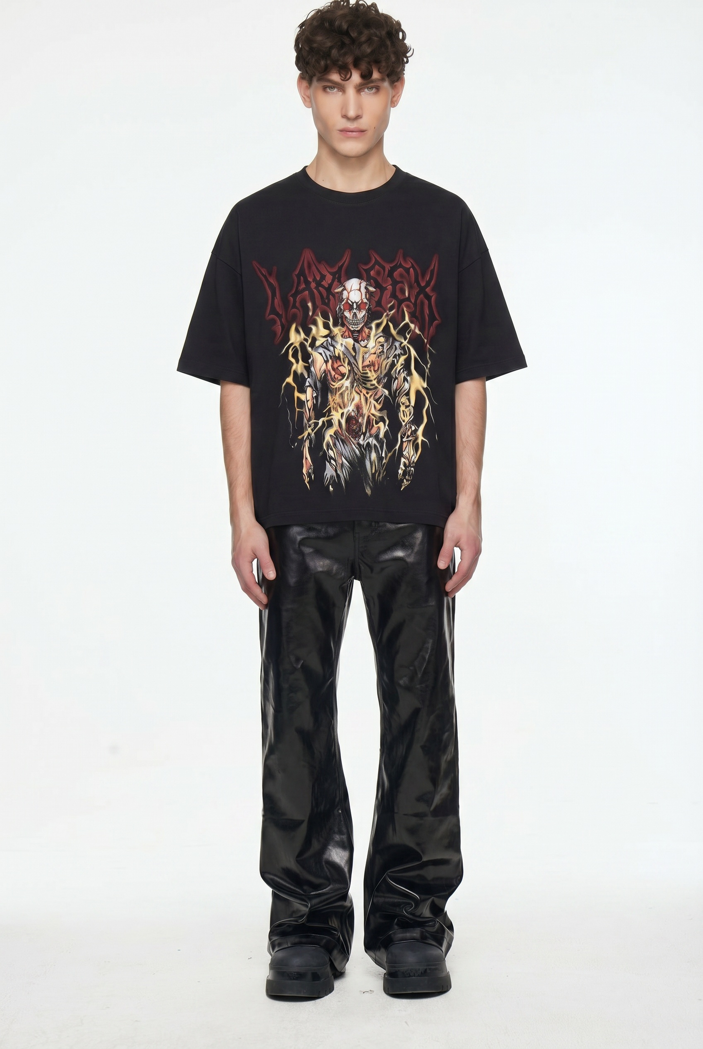 IAC | Lucid dark leather pants