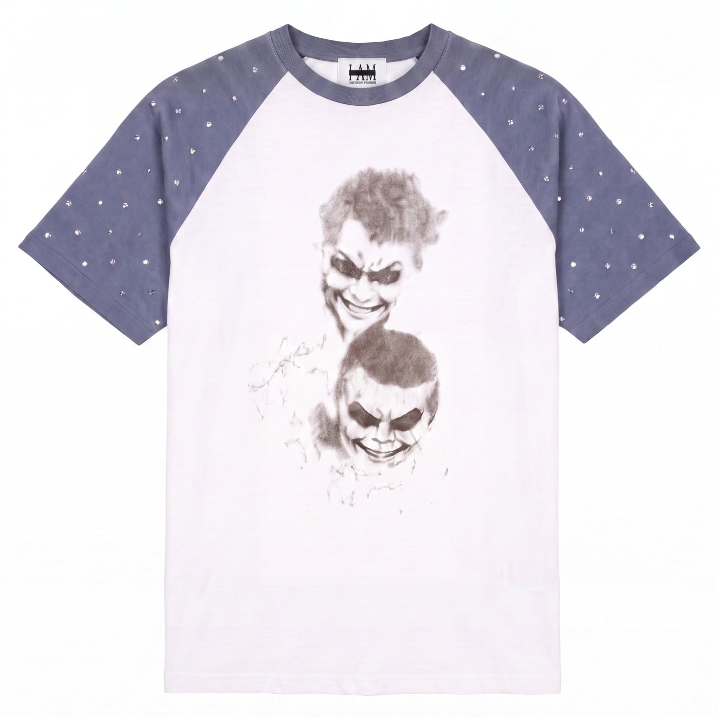 IAC | MAD JOKE RHINESTONES TEE