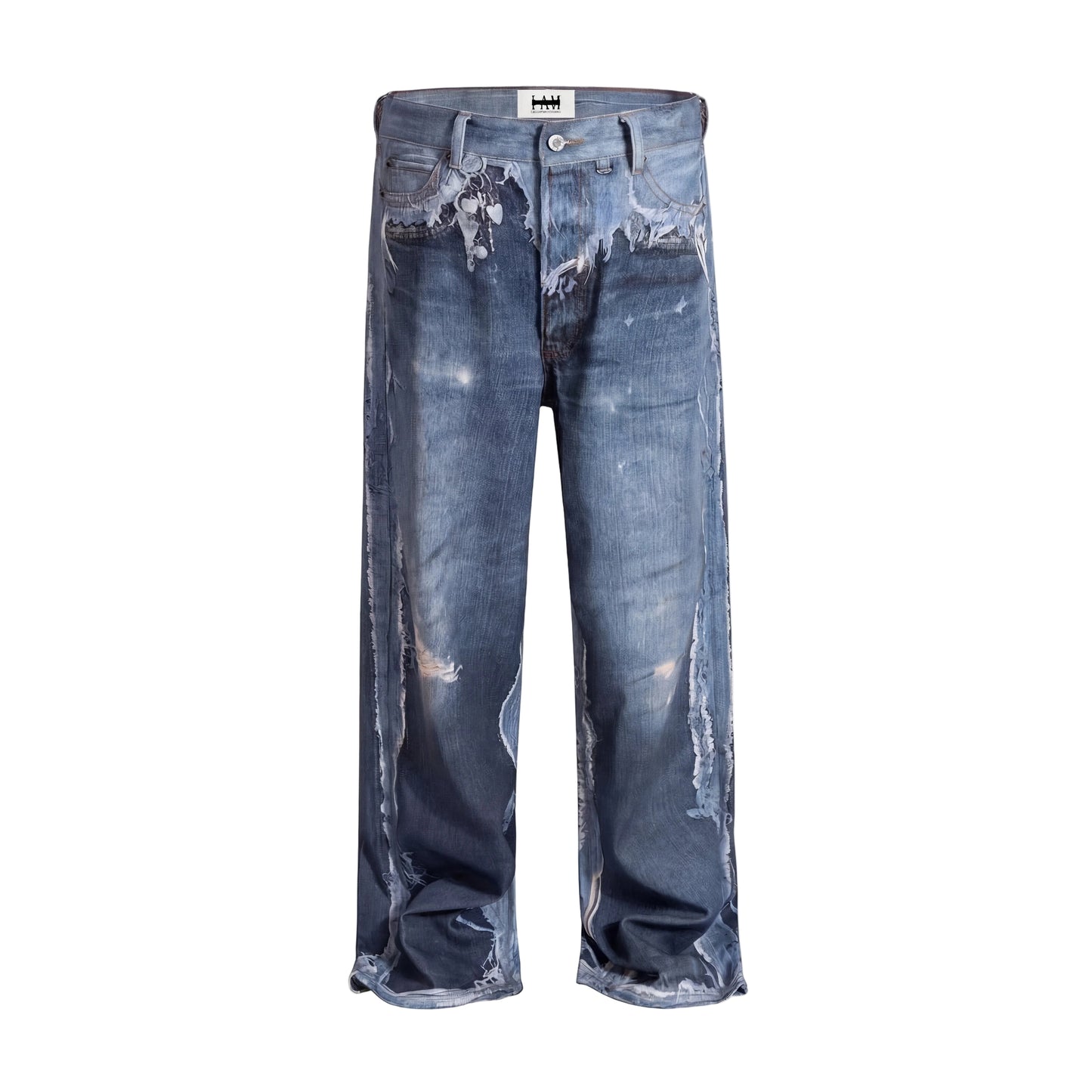 IAC | TORN PAGES JEANS