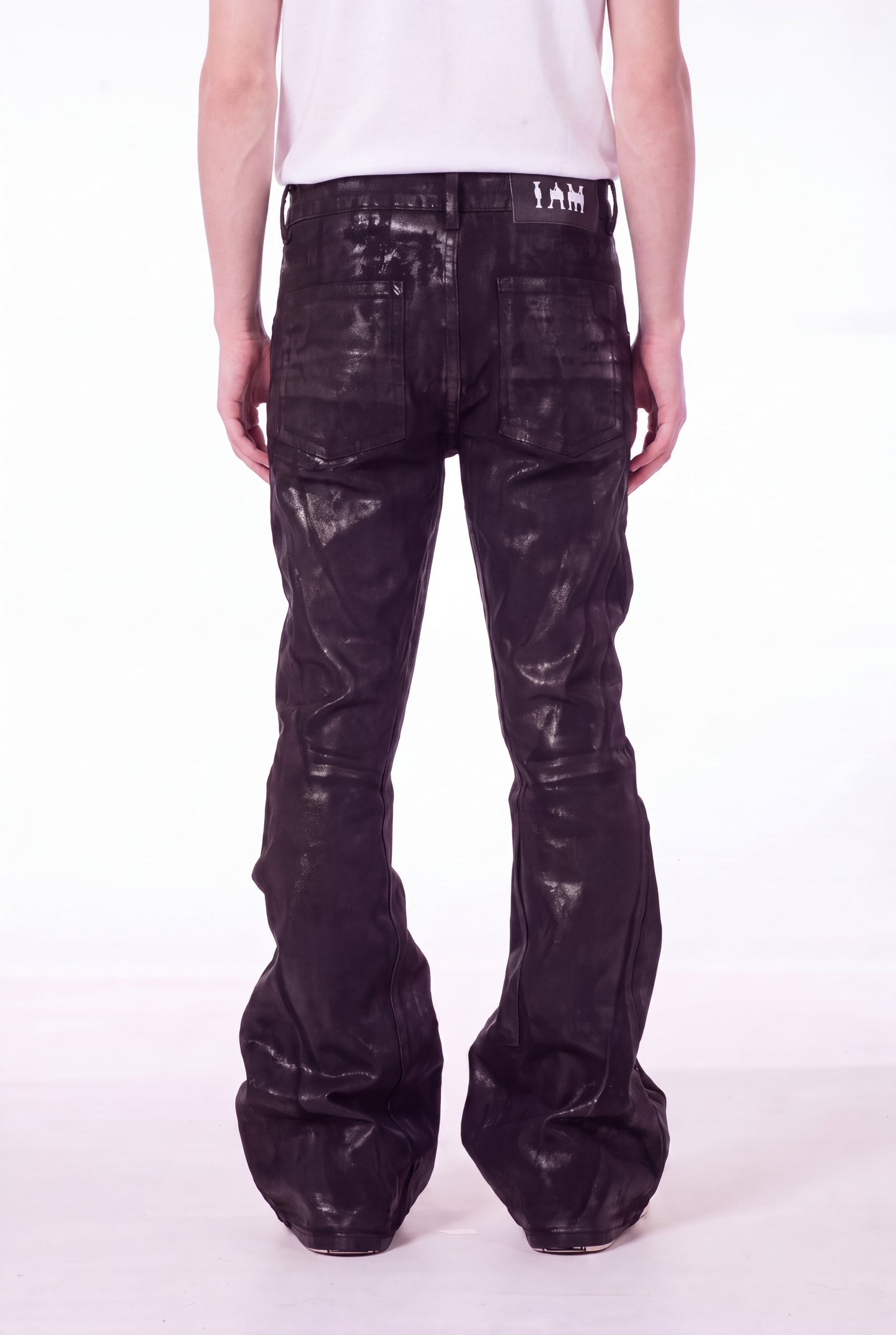 IAC | WAXED BELTED JEANS