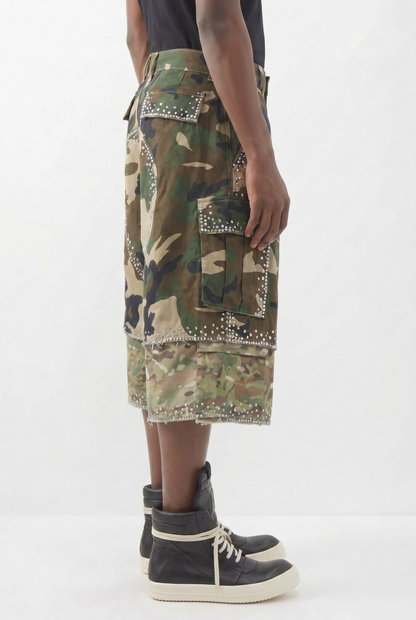 IAC | DOUBLE CAMO SHORTS I AM SEX DIAMONDS