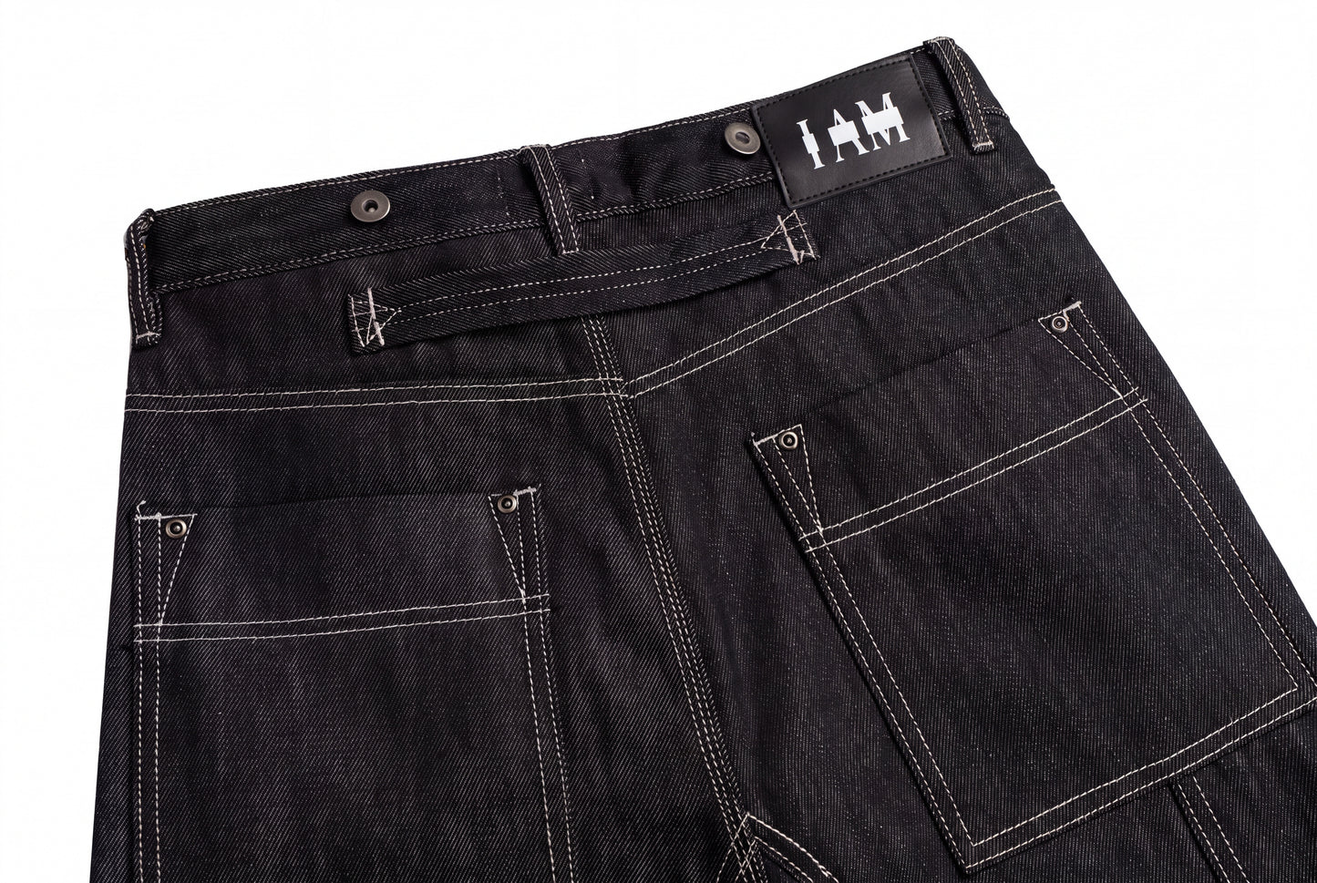 IAC | Black Emporio Baggy Pants