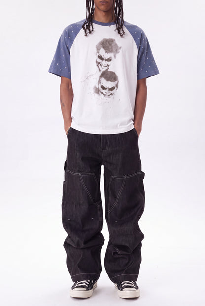 IAC | Black Emporio Baggy Pants